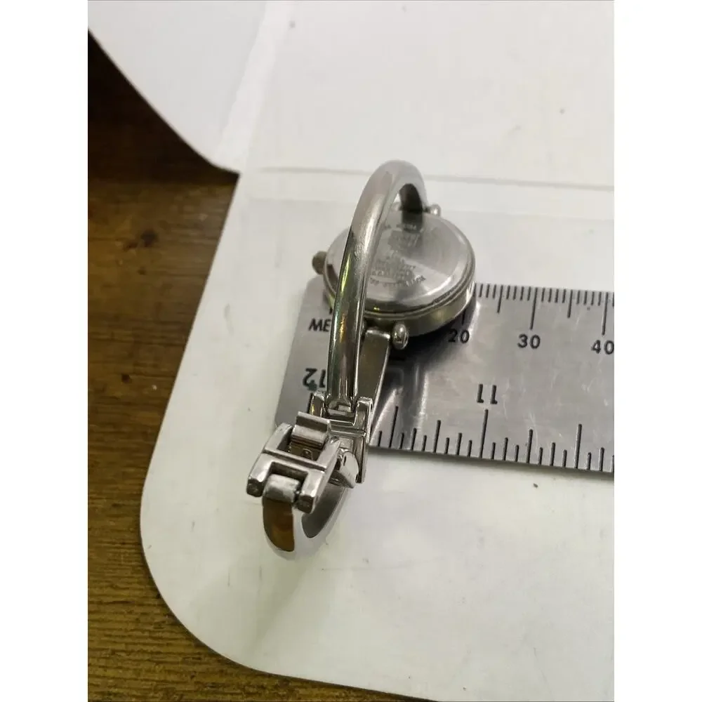 Vintage Faded Glory Womens Silver Watch New Battery